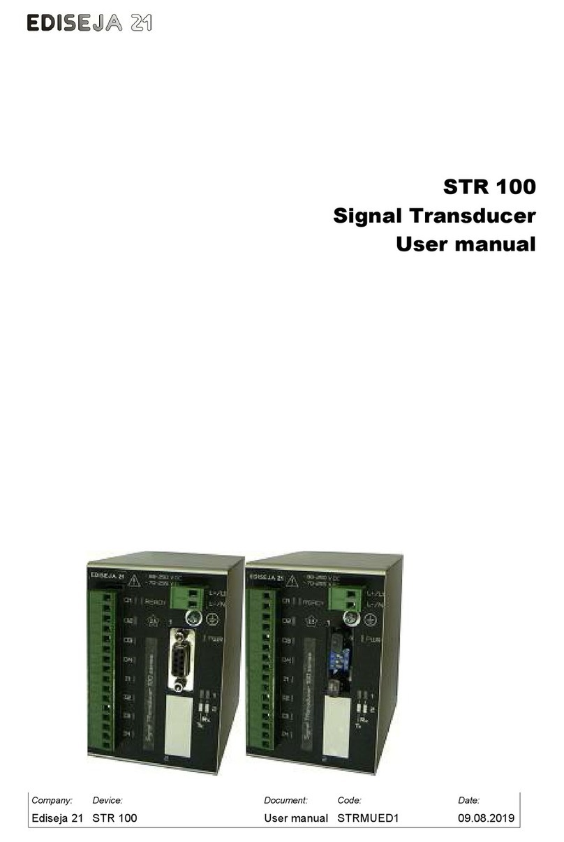 Ediseja 21 STR 100 user manual
