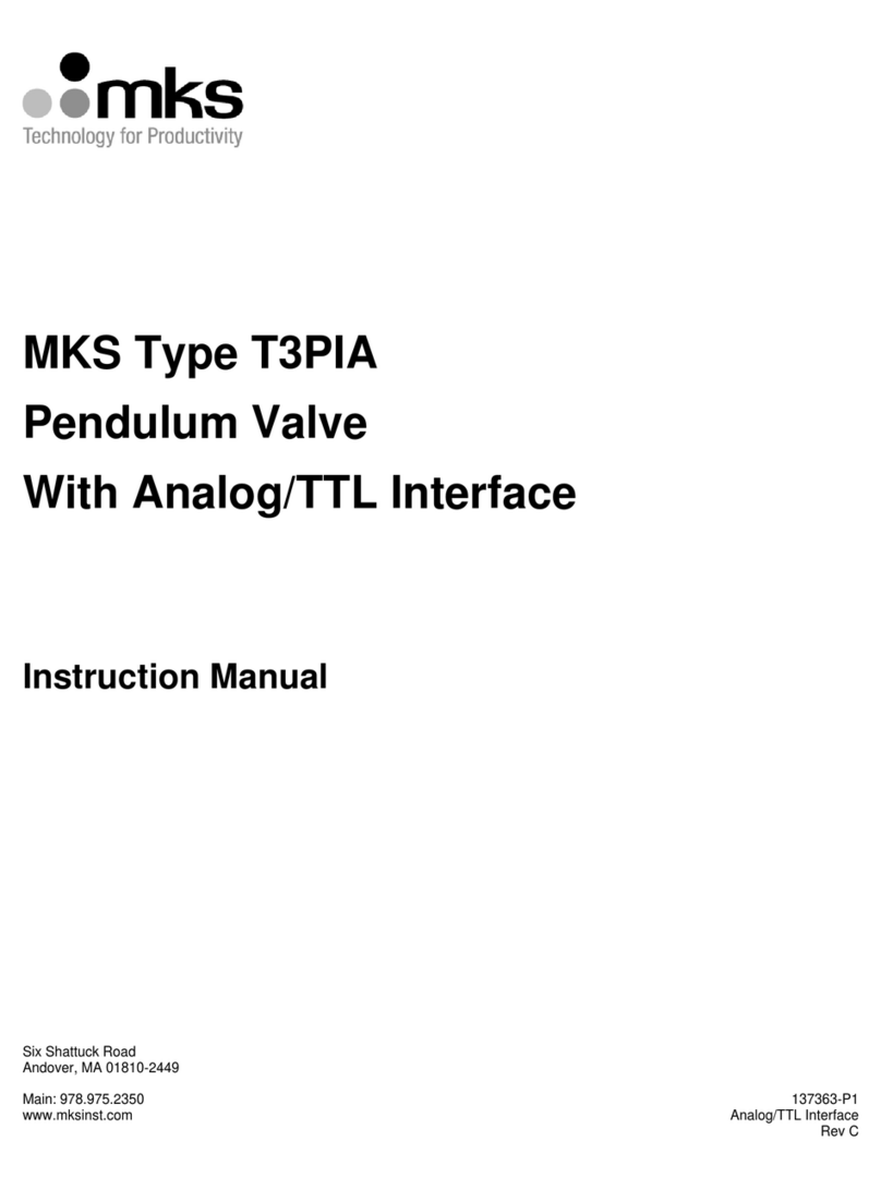 MKS T3PIA instruction manual