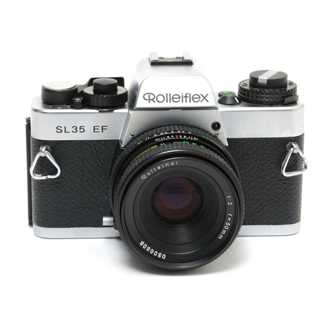 Rollei Rolleiflex SL35 E Operating instructions
