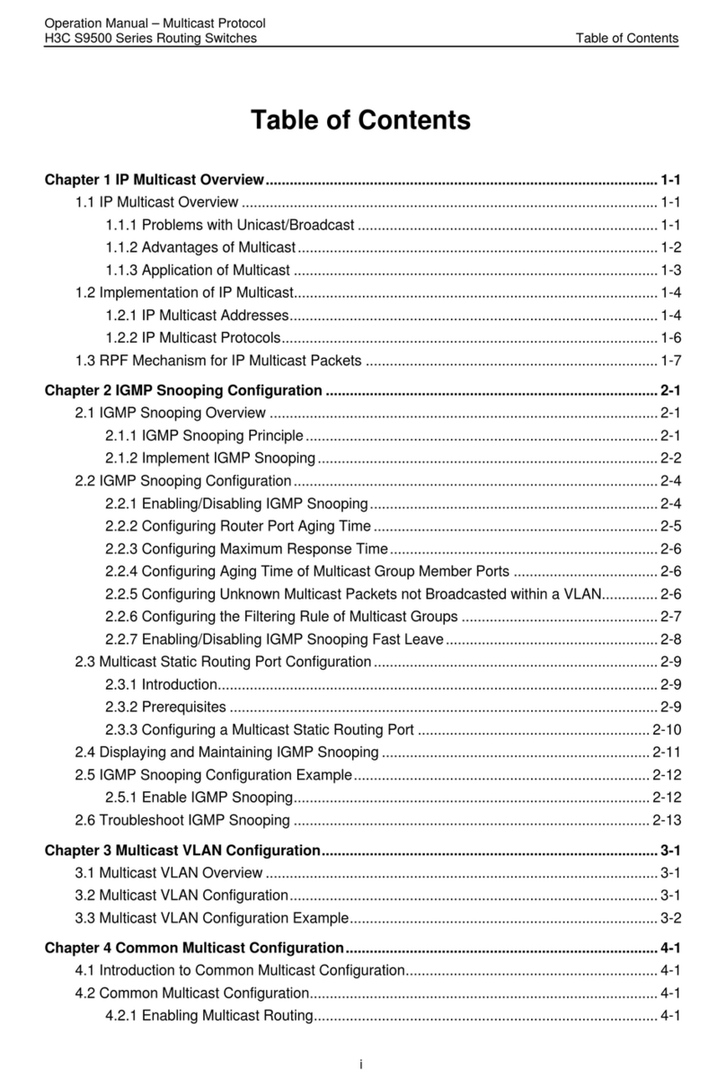 H3C S9500 Series Operation manual