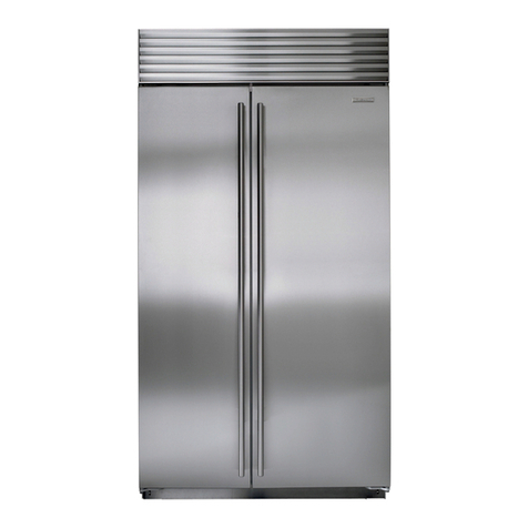 Sub-Zero Built-in Series Operating manual