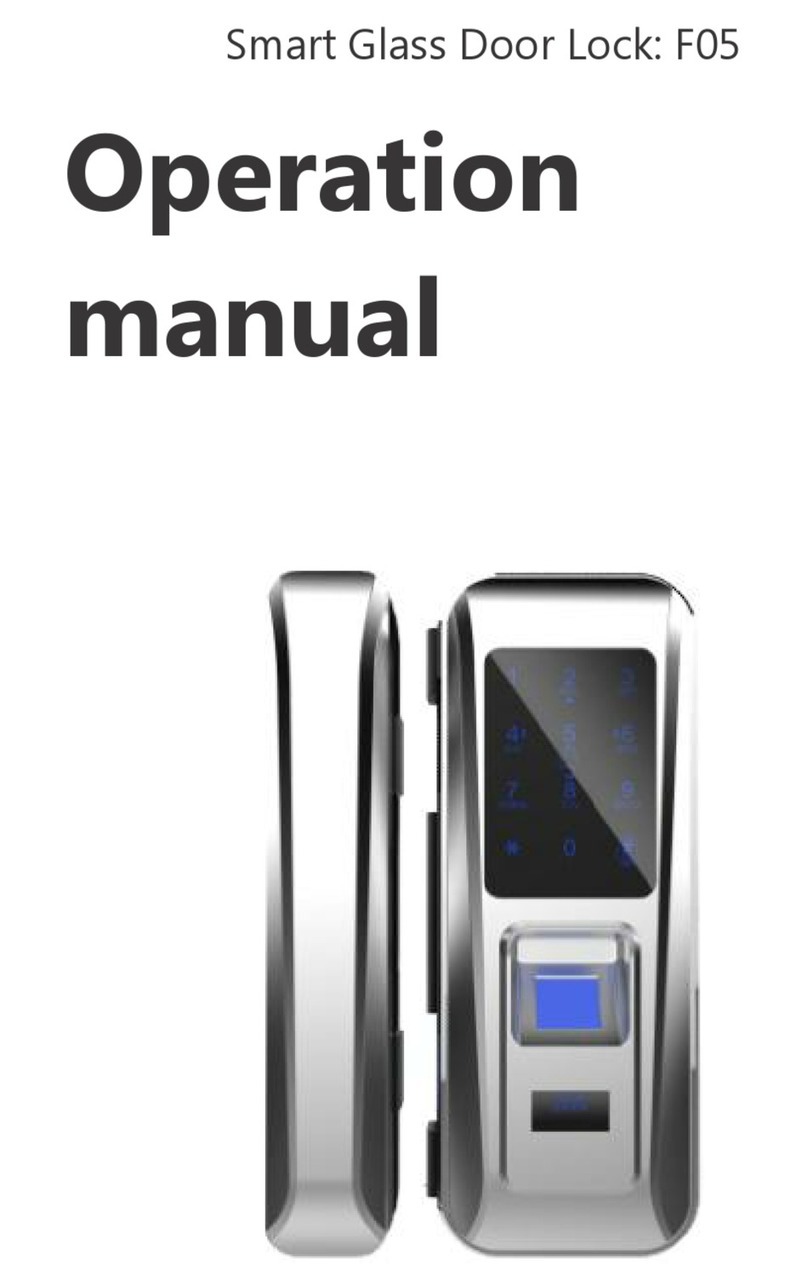 Molilock F05 Operation manual