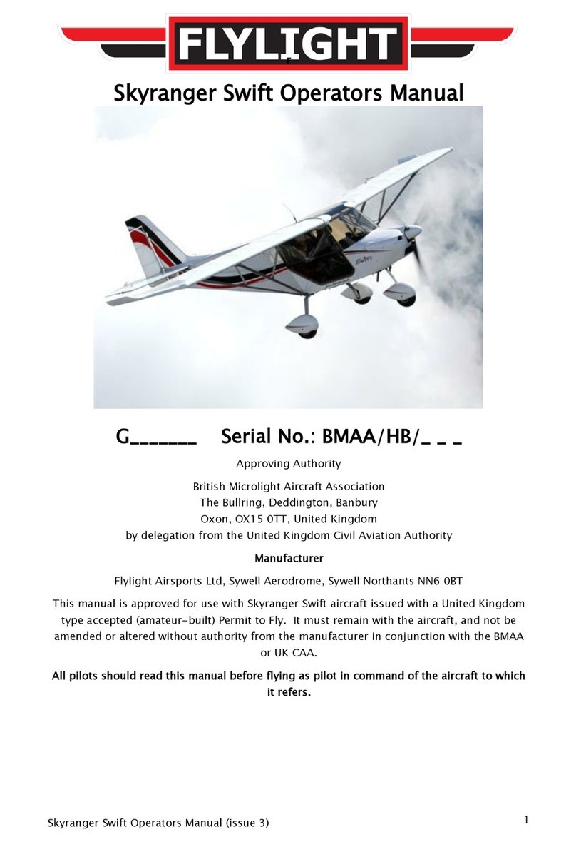 Flylight Airsports Skyranger Swift Operator's manual