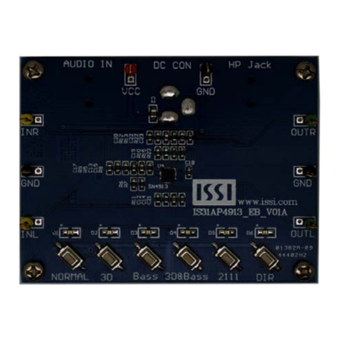 ISSI IS31AP4913 User manual