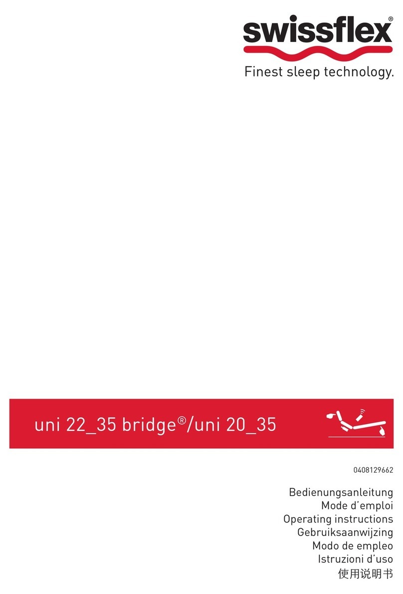 swissflex uni 22_35 bridge operating instructions
