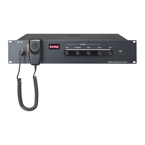 Toa FV-200 Series User manual Toa FV-200 Series User manual