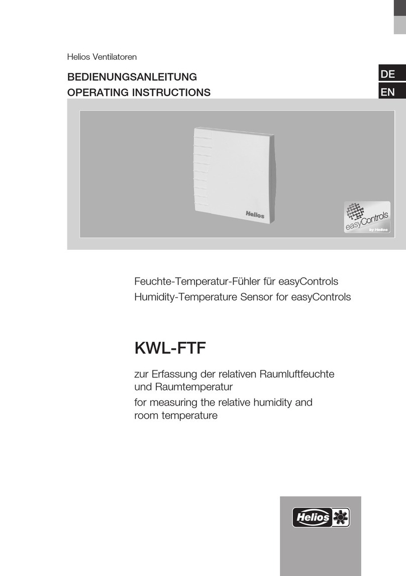 Helios KWL-FTF User manual