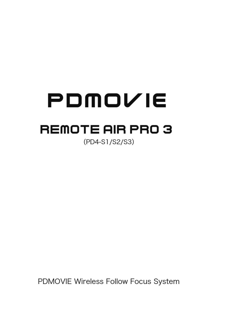 PDMOVIE REMOTE AIR PRO 3 PD4-S1 user manual