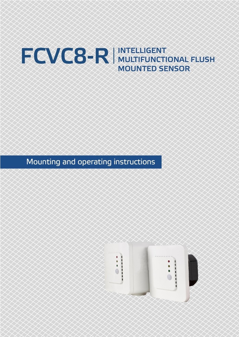 Sentera FCVC8-R Mounting and operating instructions