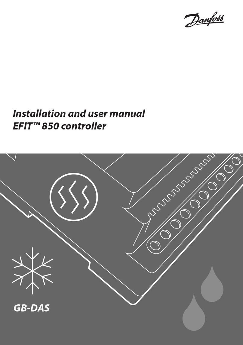 Danfoss EFIT 850 User manual
