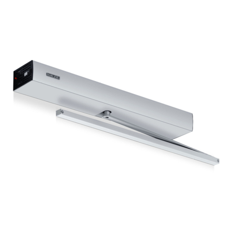 GEZE Slimdrive EMD-F Quick guide