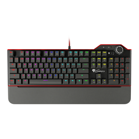 Genesis RX85 RGB User manual