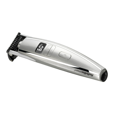 BaByliss for MEN i-Stubble3 7896U manual