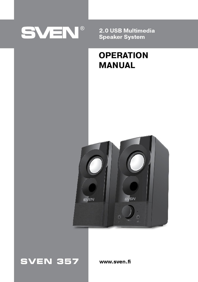 Sven SPS-357 Operation manual