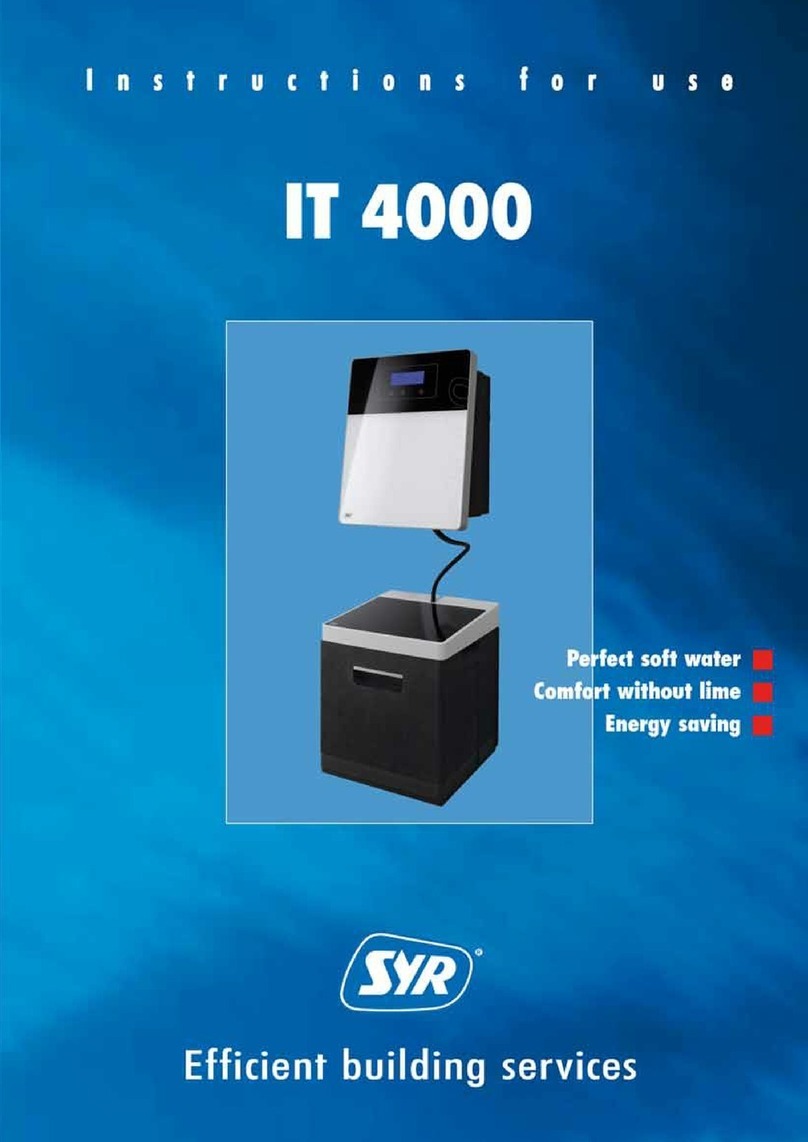 SYR IT 4000 User manual