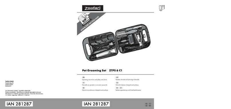 Zoofari ZTPS 6 C1 Operating instructions and safety instructions