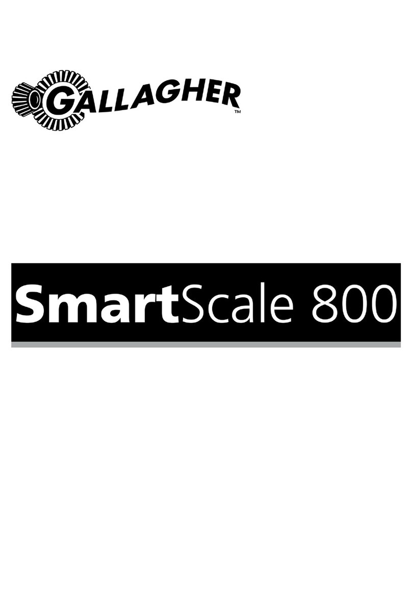 Gallagher SmartScale 800 user manual