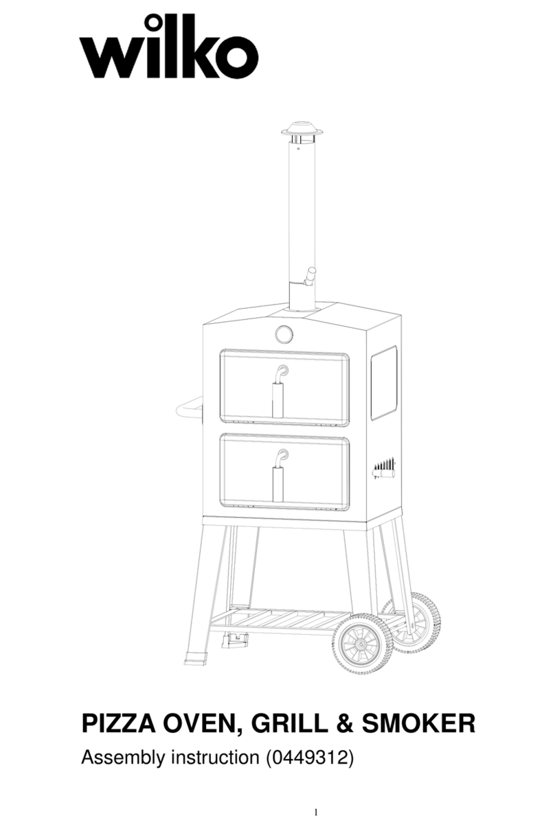 Wilko CPC1711WK Assembly instructions