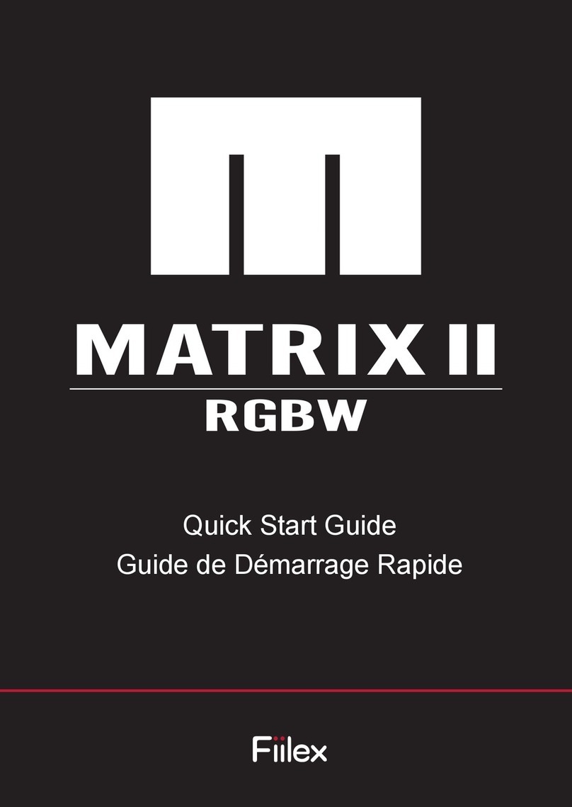 Fiilex Matrix II RGBW quick start guide