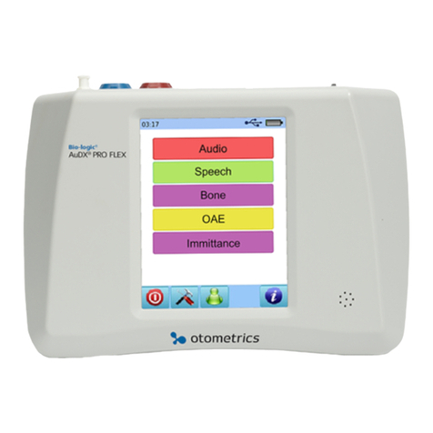 natus Otometrics Bio-logic AuDX PRO FLEX User manual