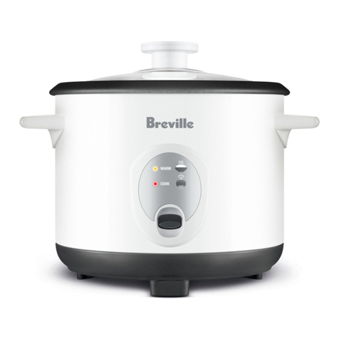 Breville the Set & Serve LRC210 Instruction book