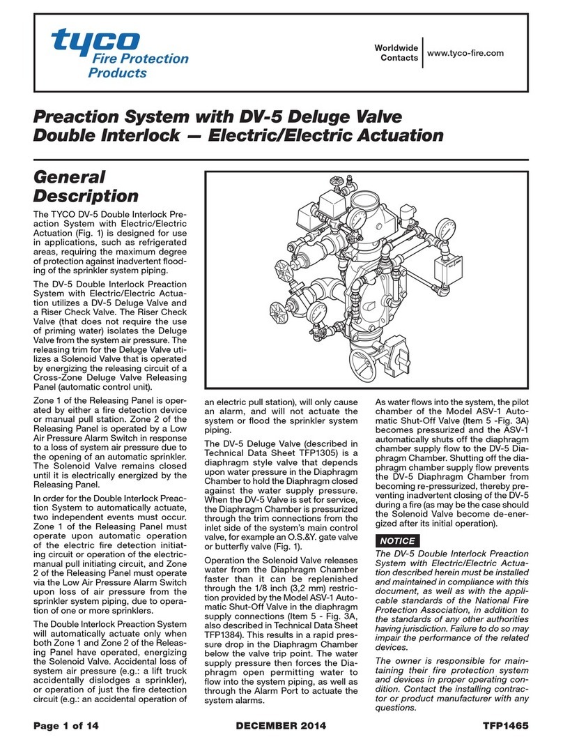 Tyco DV-5 User manual