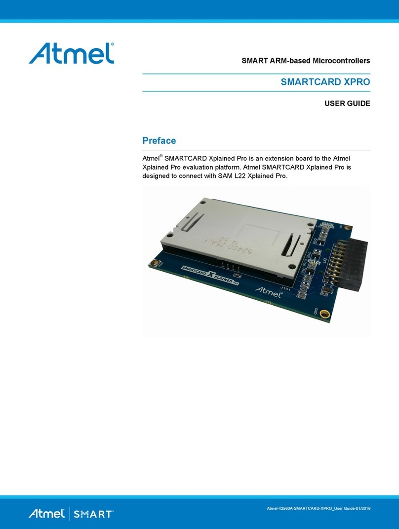 Atmel SMARTCARD XPRO User manual