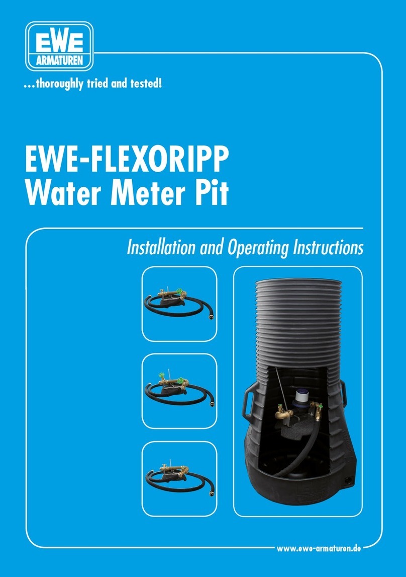 EWE EWE-FLEXORIPP Installation and operating instructions