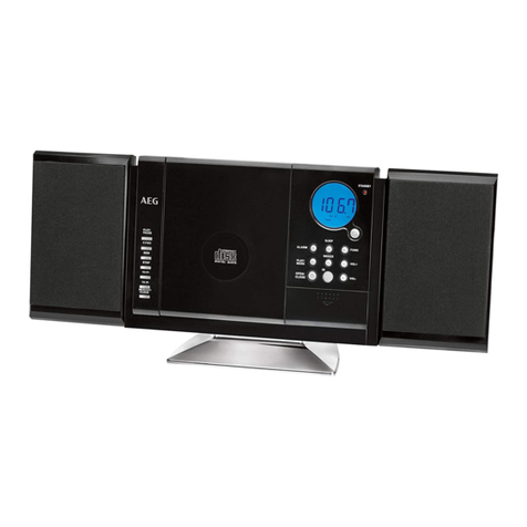 AEG MC 4421 N CD/MP3 User manual AEG MC 4421 N CD/MP3 User manual