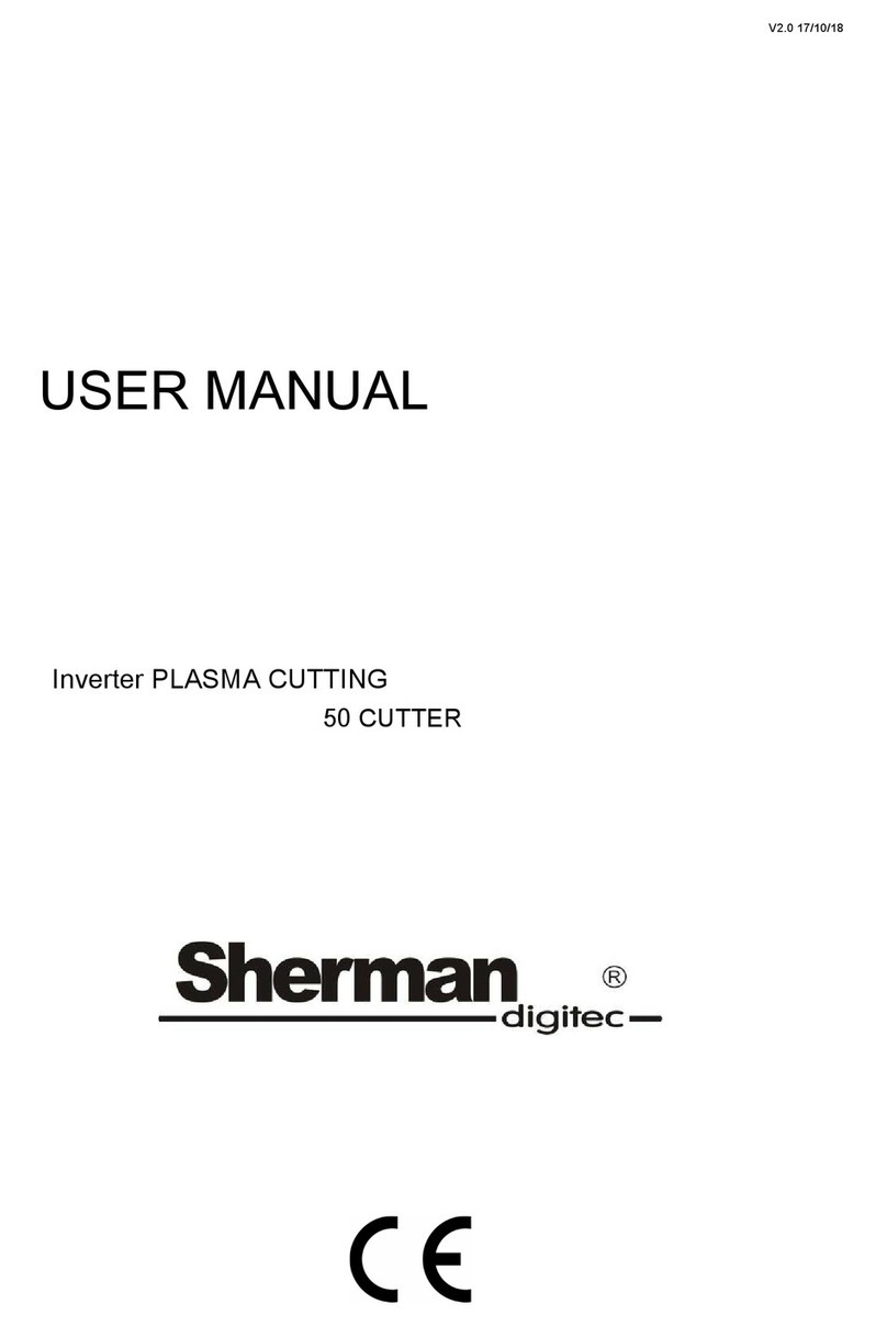 Sherman 50 Cutter user manual