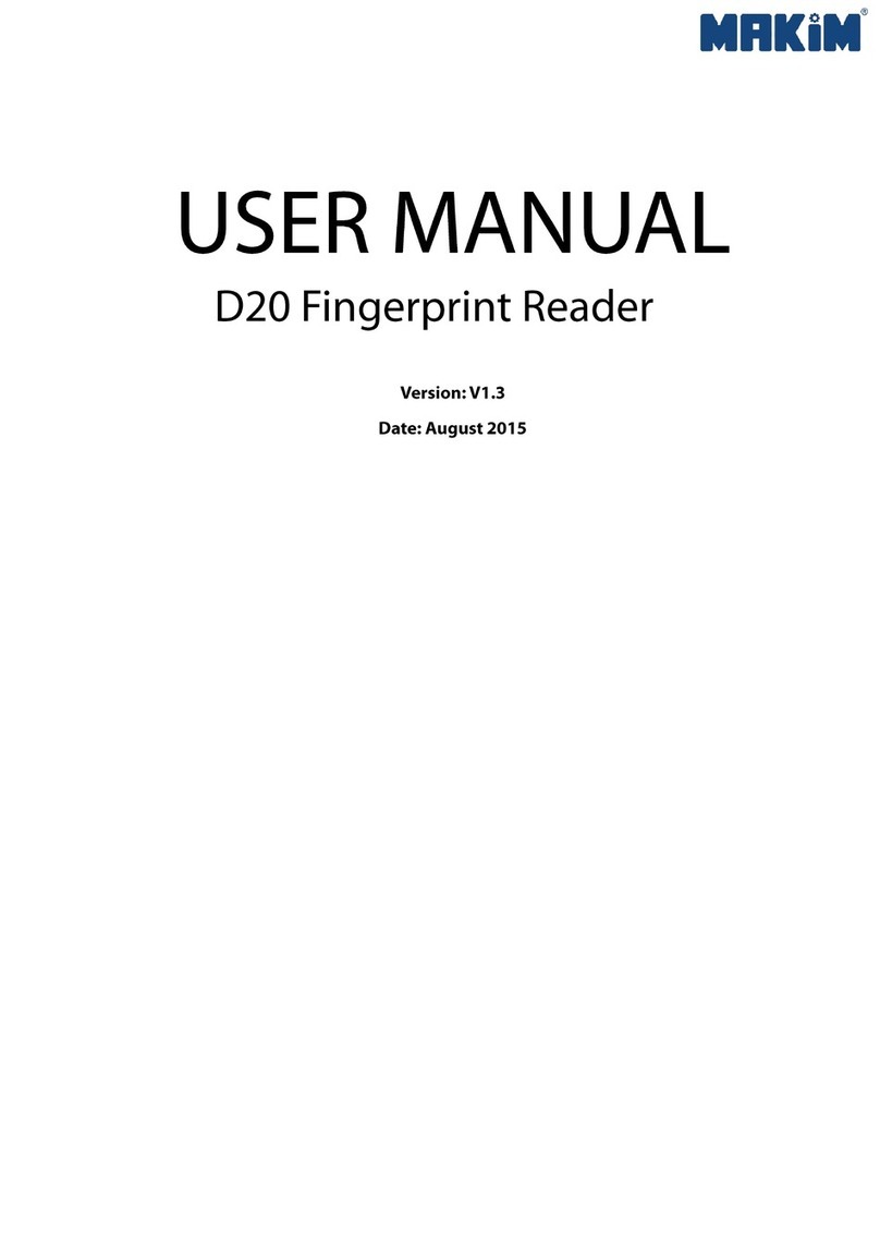 Makim D20 user manual