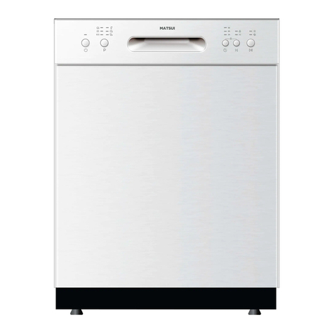 Matsui MDW60W16N Installation instructions manual