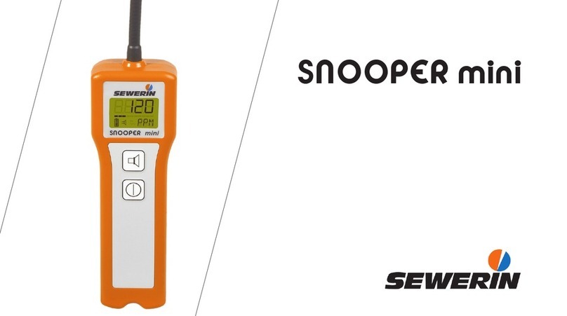 sewerin Snooper Mini User manual