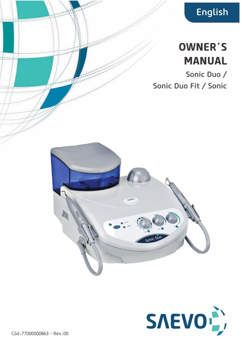 SAEVO Sonic DuoFit owner's manual