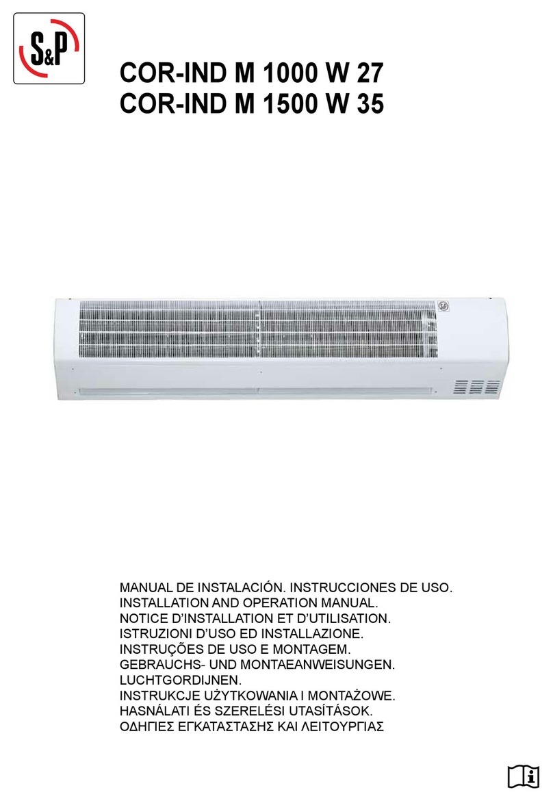 S&P COR-IND M 1000 W 27 User manual