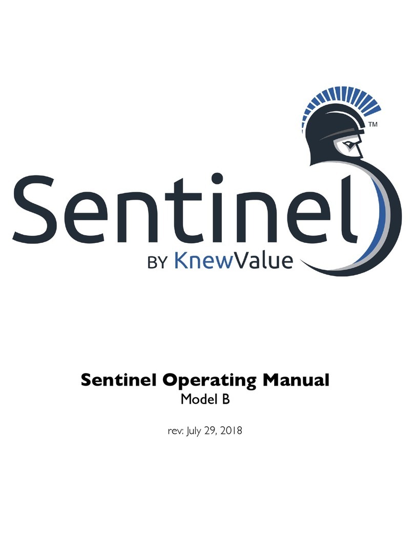 Knew Value Sentinel B Series operating manual