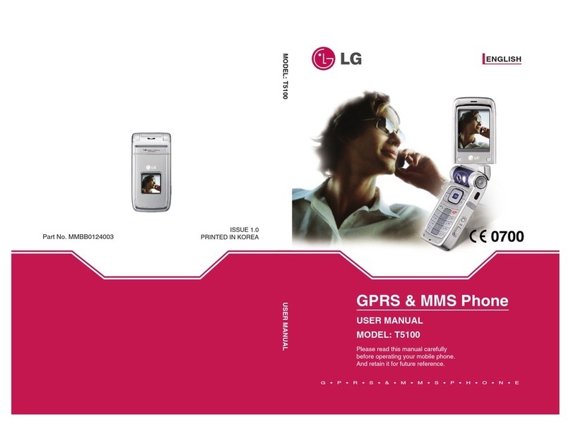 LG T5100 user manual