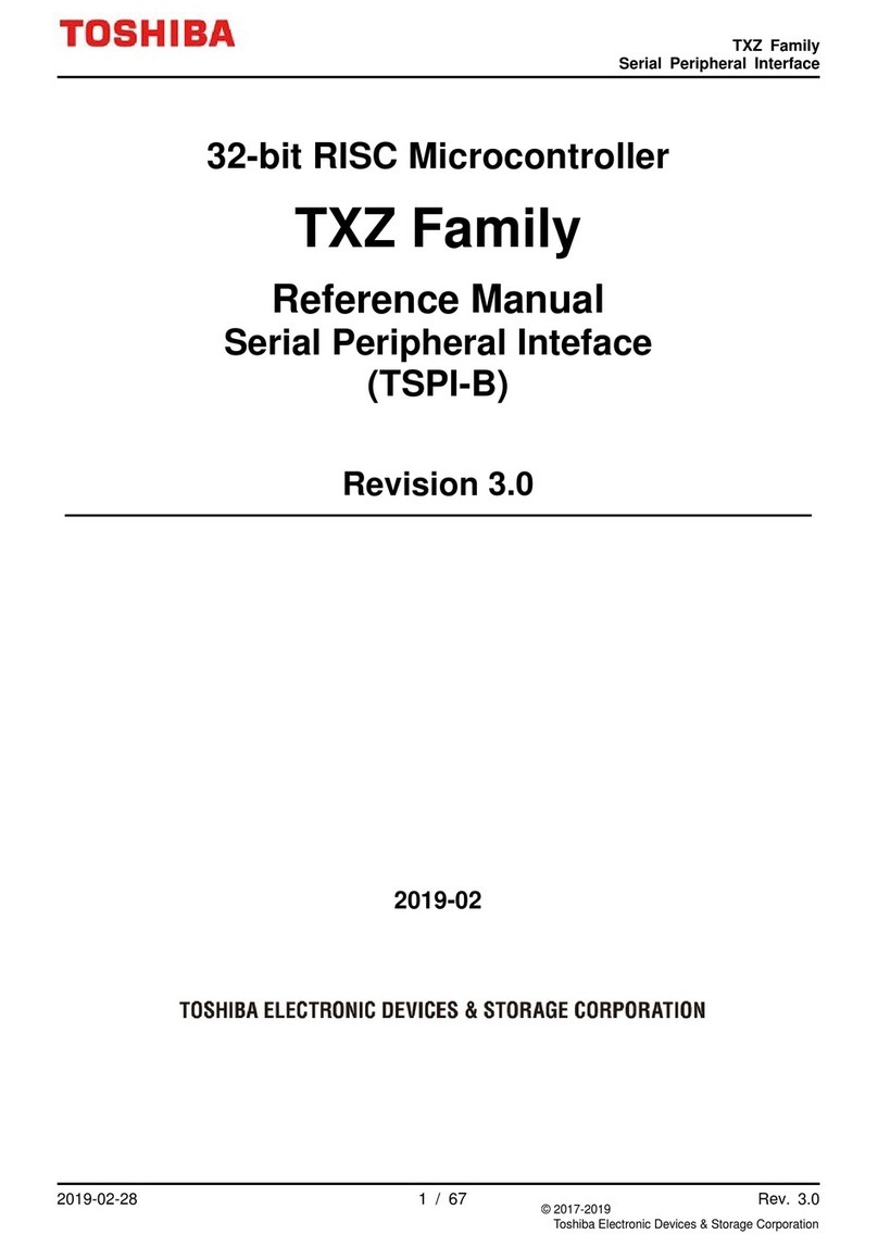 Toshiba TXZ SERIES User manual Toshiba TXZ SERIES User manual