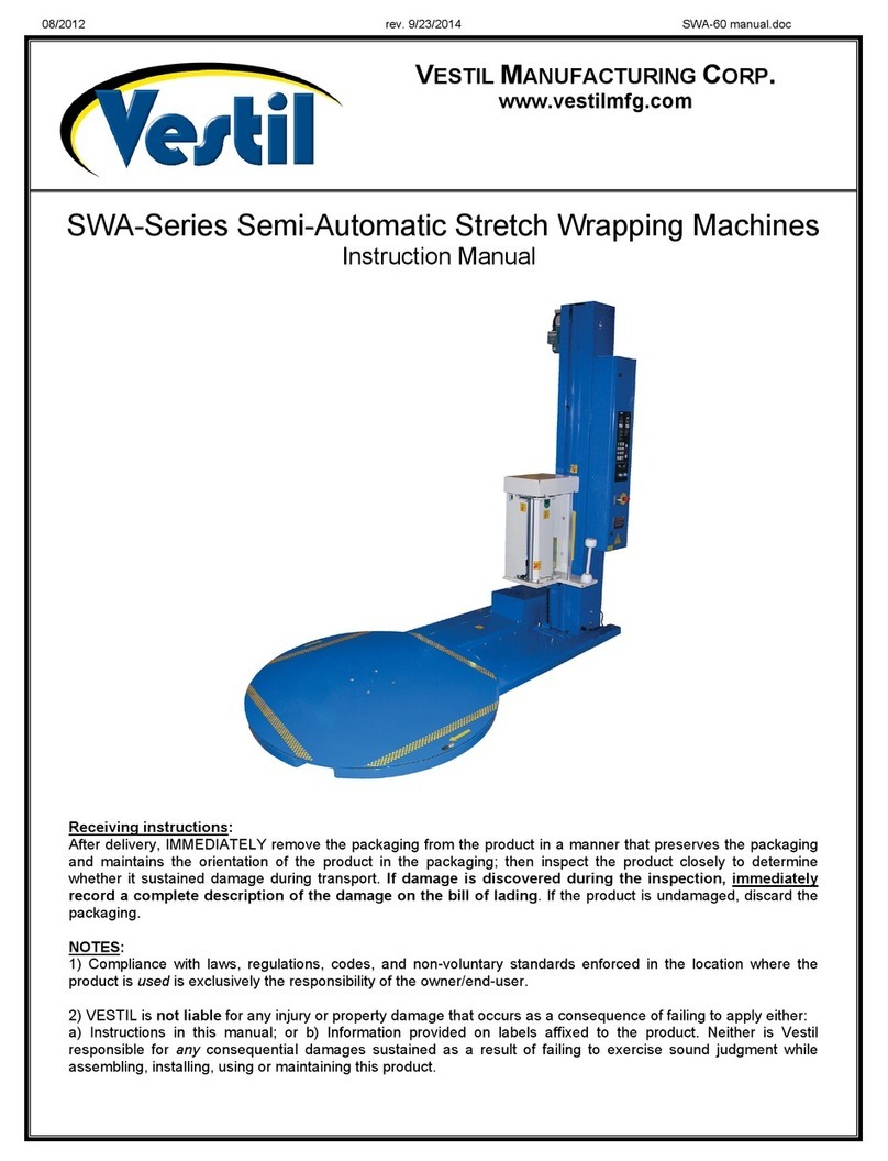 Vestil SWA Series instruction manual
