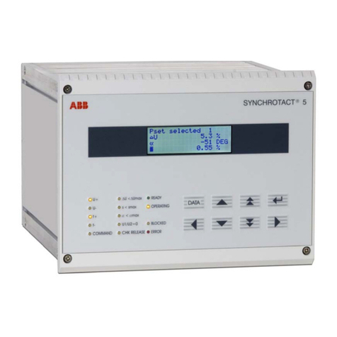 ABB SYN 5201 User manual