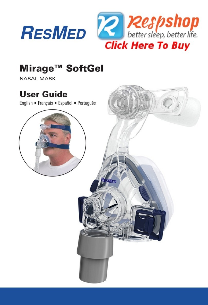 ResMed Mirage SoftGel User manual ResMed Mirage SoftGel User manual