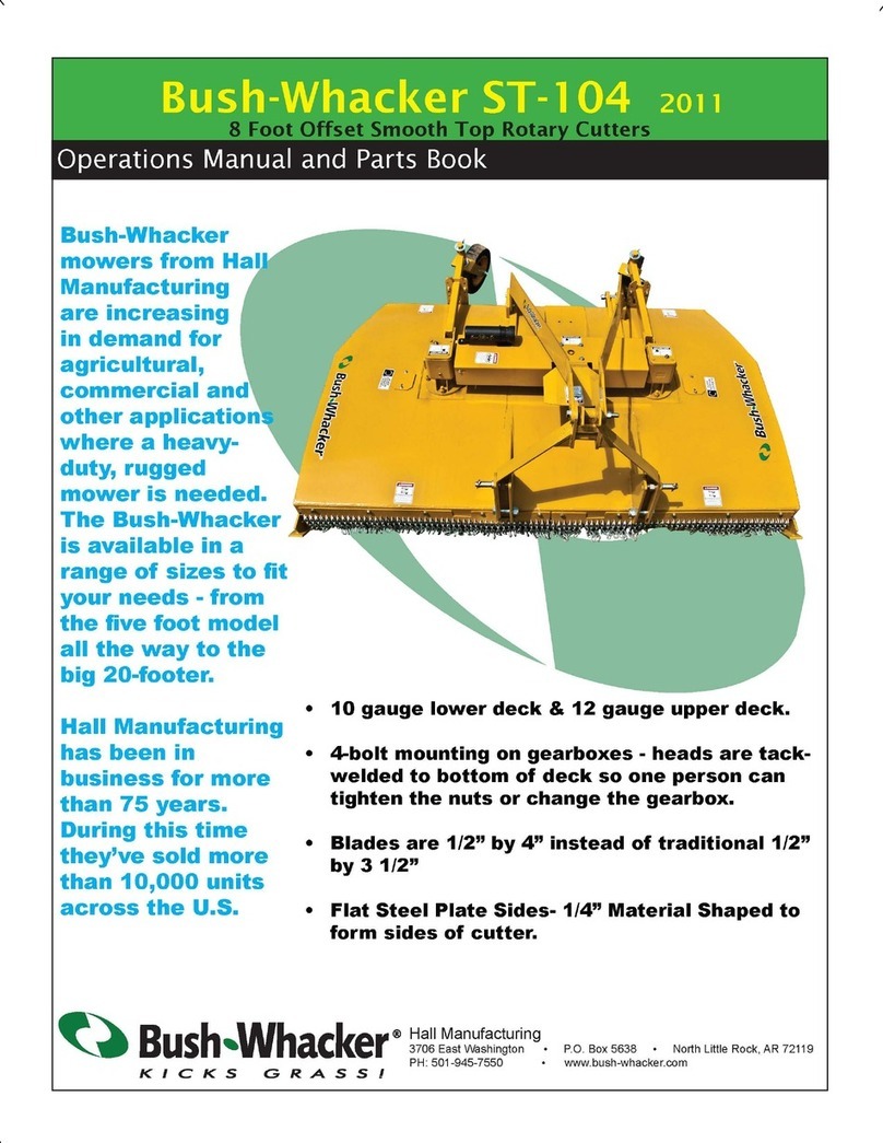 Bush-whacker ST-104 User manual