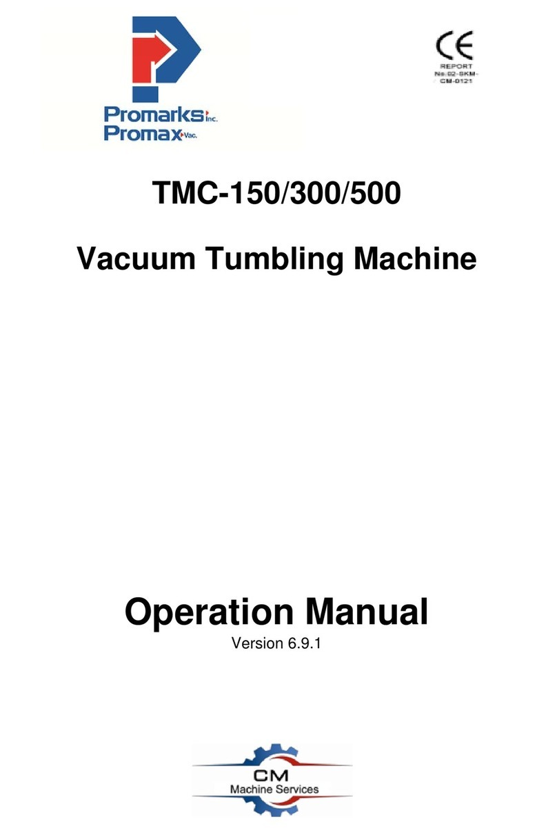 CM Promarks Promax TMC-150 Operation manual