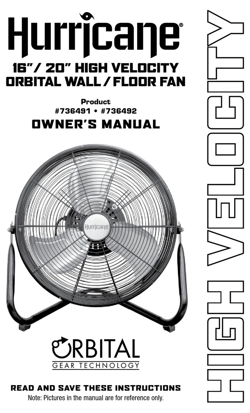 Hurricane 736491 owner's manual