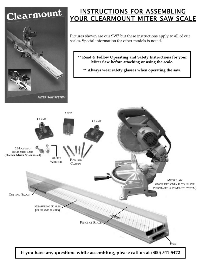 Clearmount SW7 Instructions for assembling