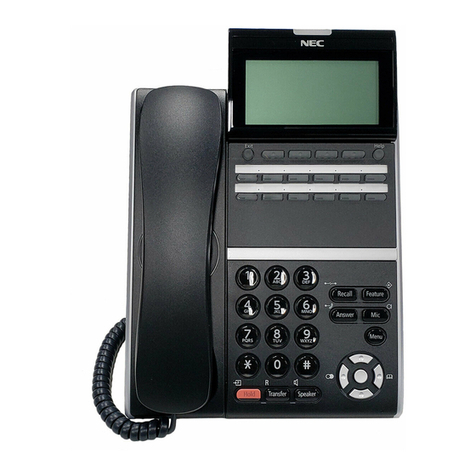 NEC DT830 Series User manual