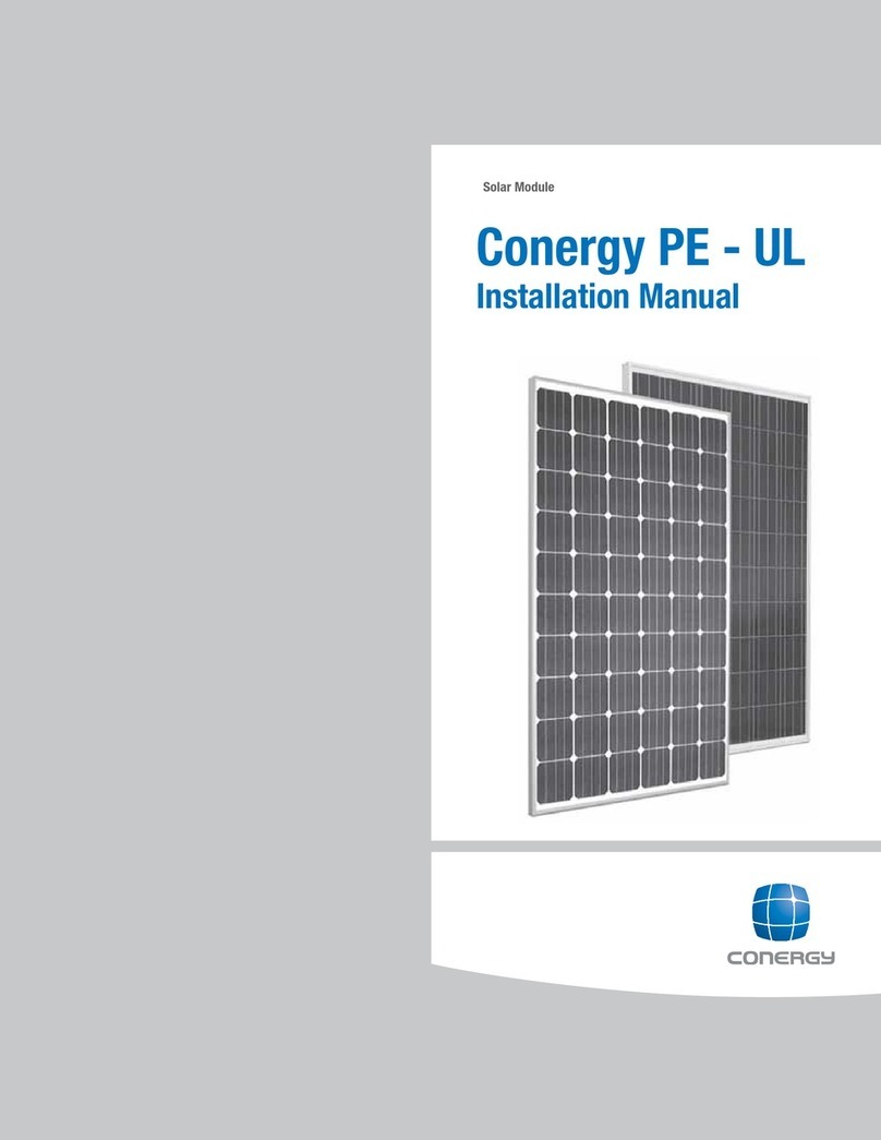 Conergy PE Series installation manual