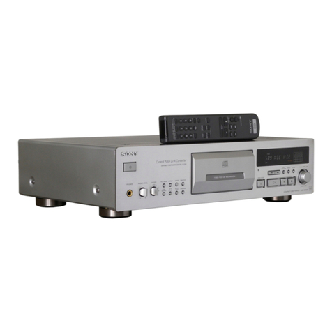 Sony CDP-XB920 User manual