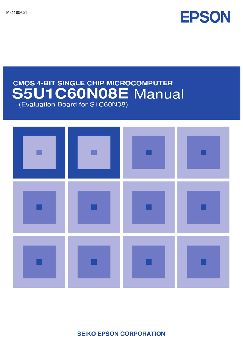 Epson S5U1C60N08E User manual