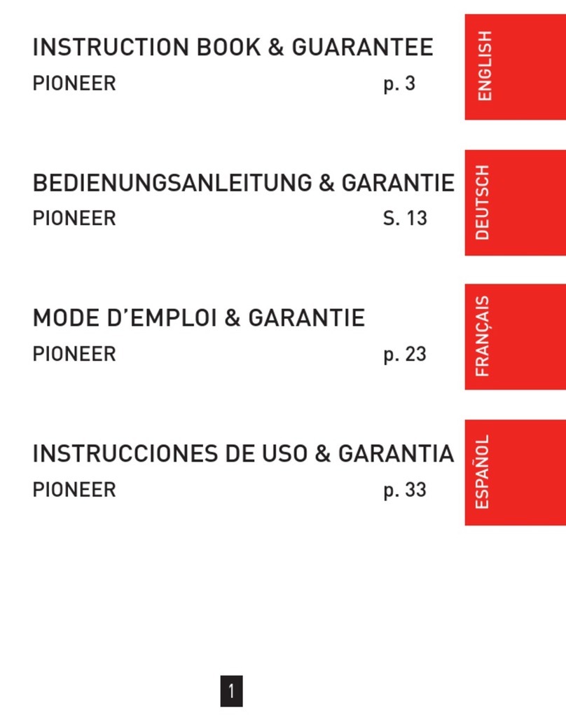 Hanhart Pioneer Series User manual Hanhart Pioneer Series User manual